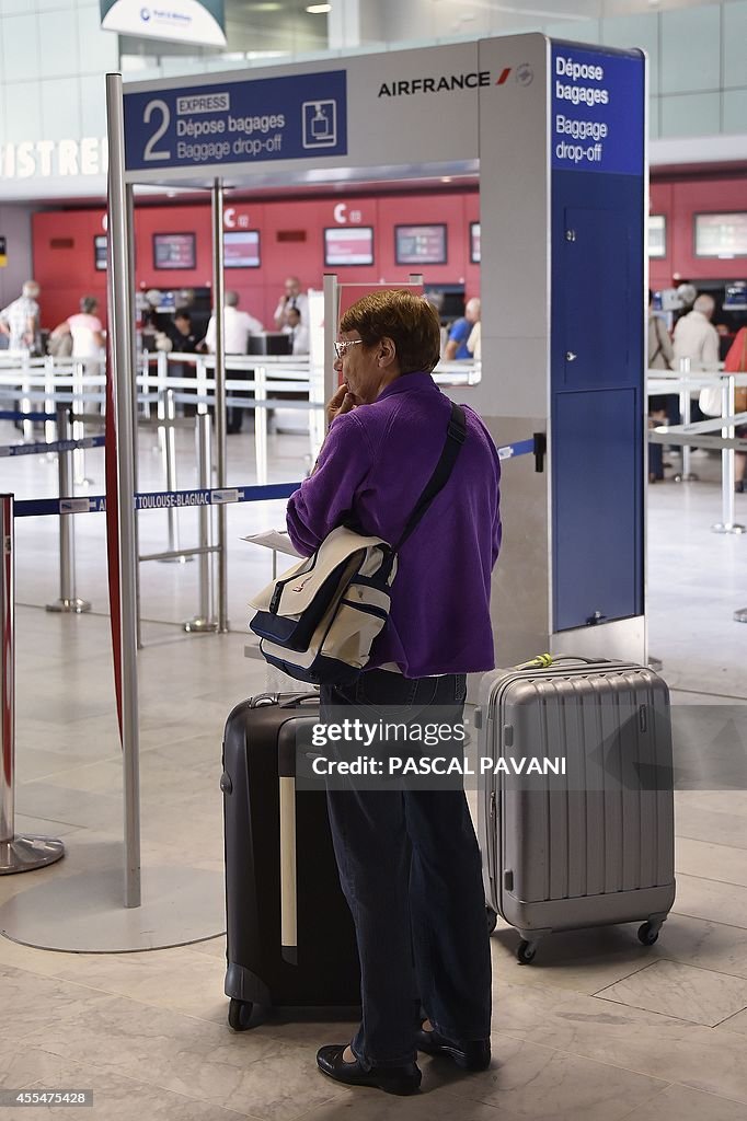 FRANCE-AIR-TRANSPORT-COMPANY-AIRFRANCE-STRIKE