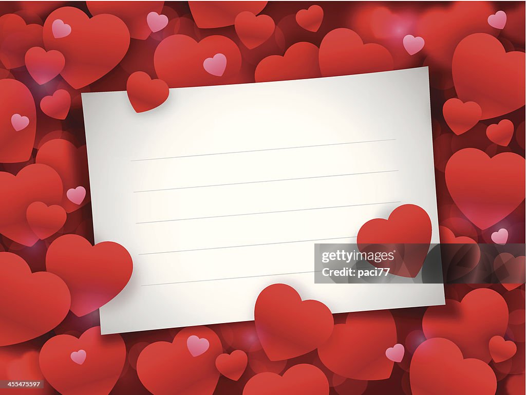 Valentine's Day Note Card
