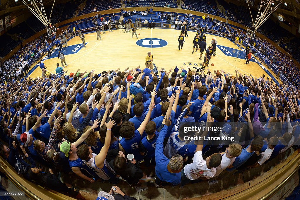 Michigan v Duke