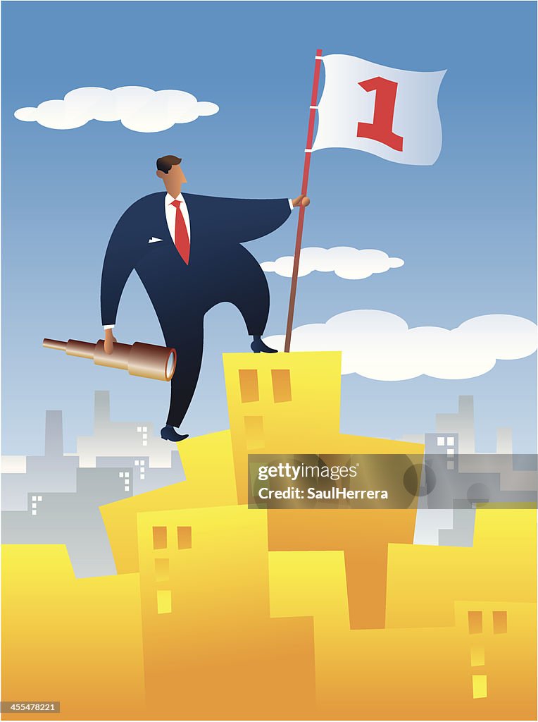 Got Topped Get To The Top High-Res Vector Graphic - Getty Images