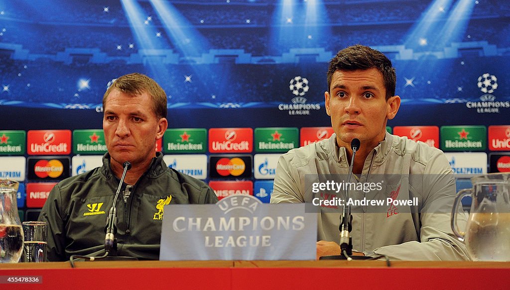 Liverpool Training and Press Conference