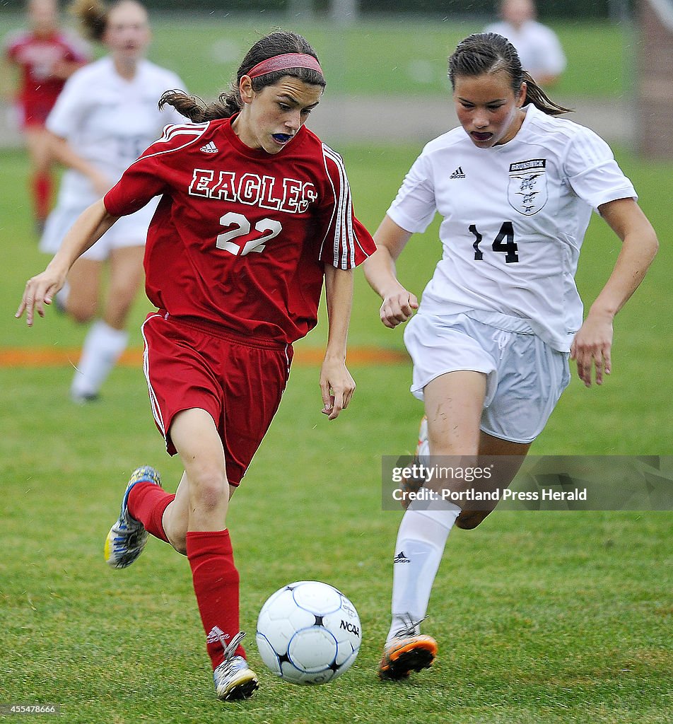 Brunswick hosts Mt. Ararat in girls high school soccer