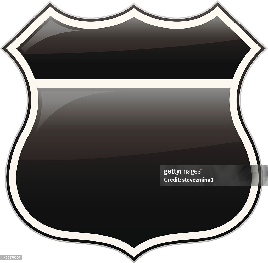 Simple Interstate Sign Blank Interstate Sign High-Res Vector Graphic - Getty Images
