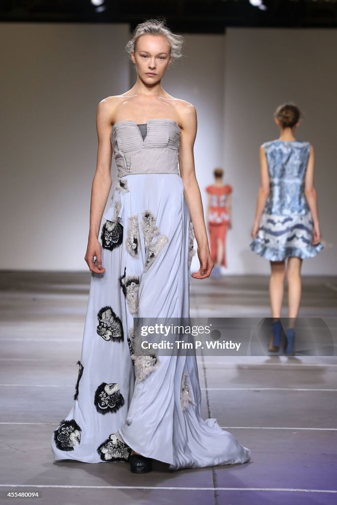 Michael Van Der Ham: Runway - London Fashion Week SS15