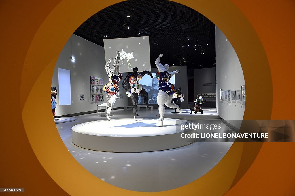 FRANCE-ART-EXHIBITION-DE SAINT PHALLE