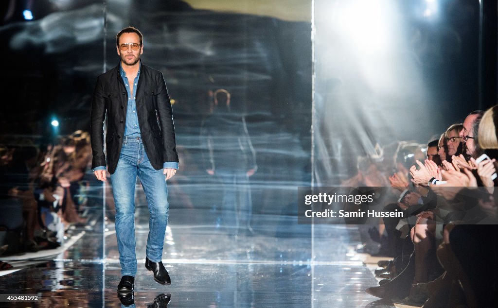 TOM FORD: Runway - London Fashion Week SS15