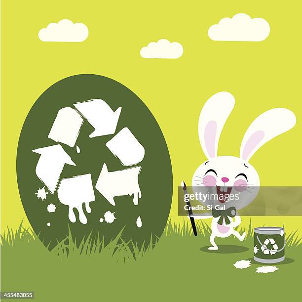 have a green easter - dirty easter stock illustrations