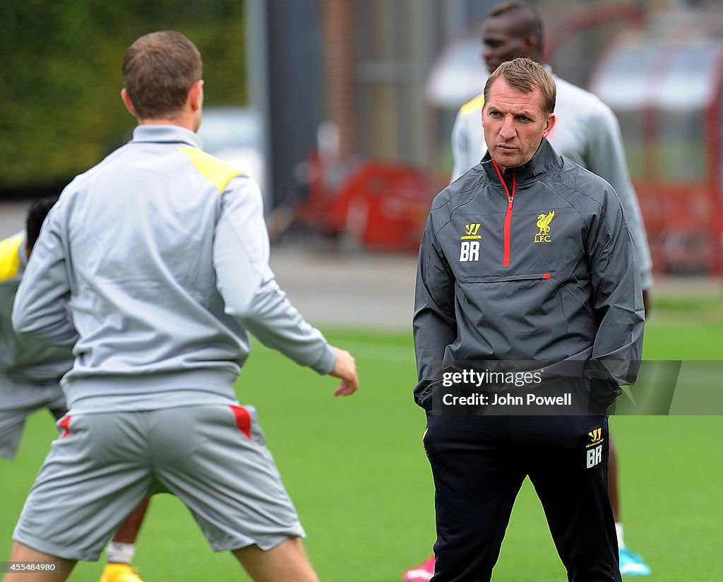 Liverpool Training and Press Conference