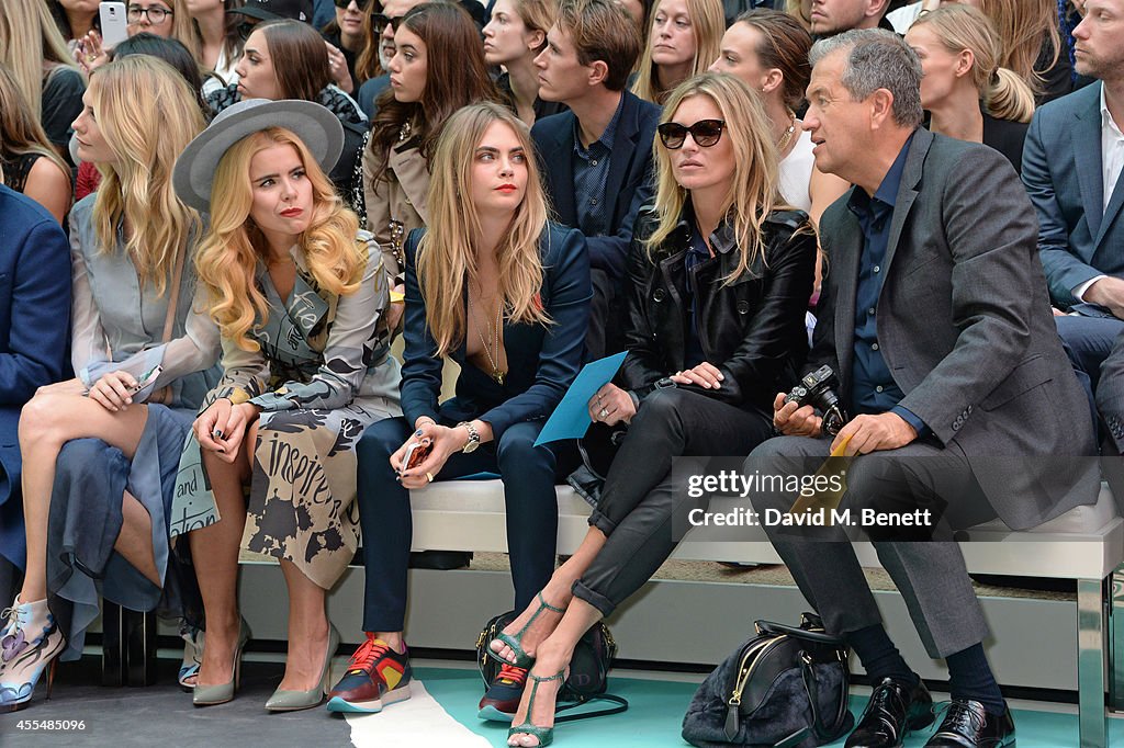 Burberry Womenswear SS15 - Front Row & Show