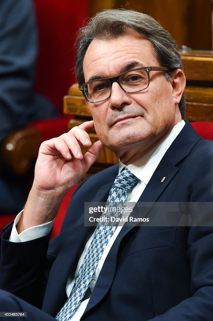 Artur Mas Outlines Catalan Independence Bid