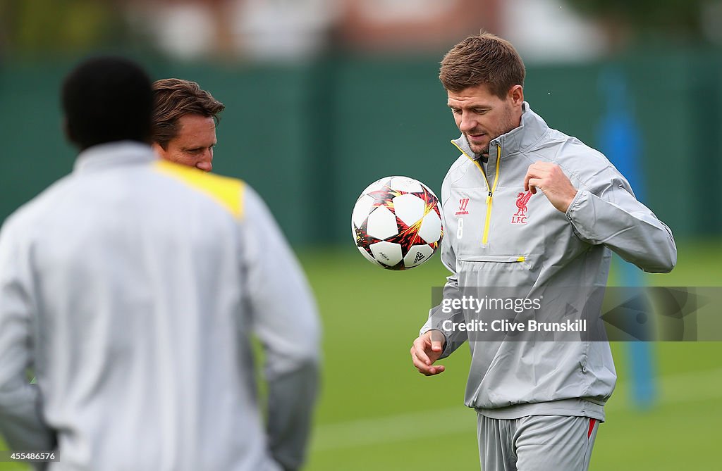 Liverpool Training and Press Conference