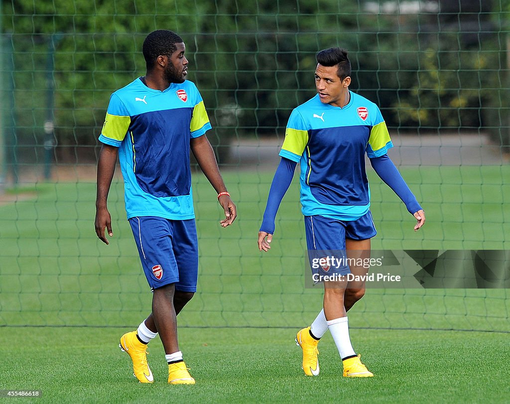 Arsenal Training Session