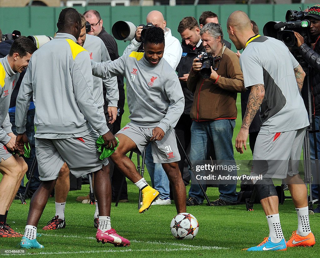 Liverpool Training and Press Conference