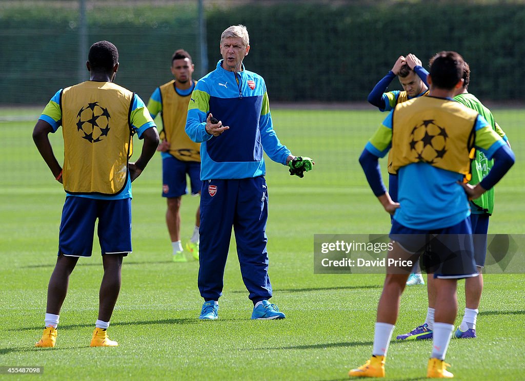 Arsenal Training Session