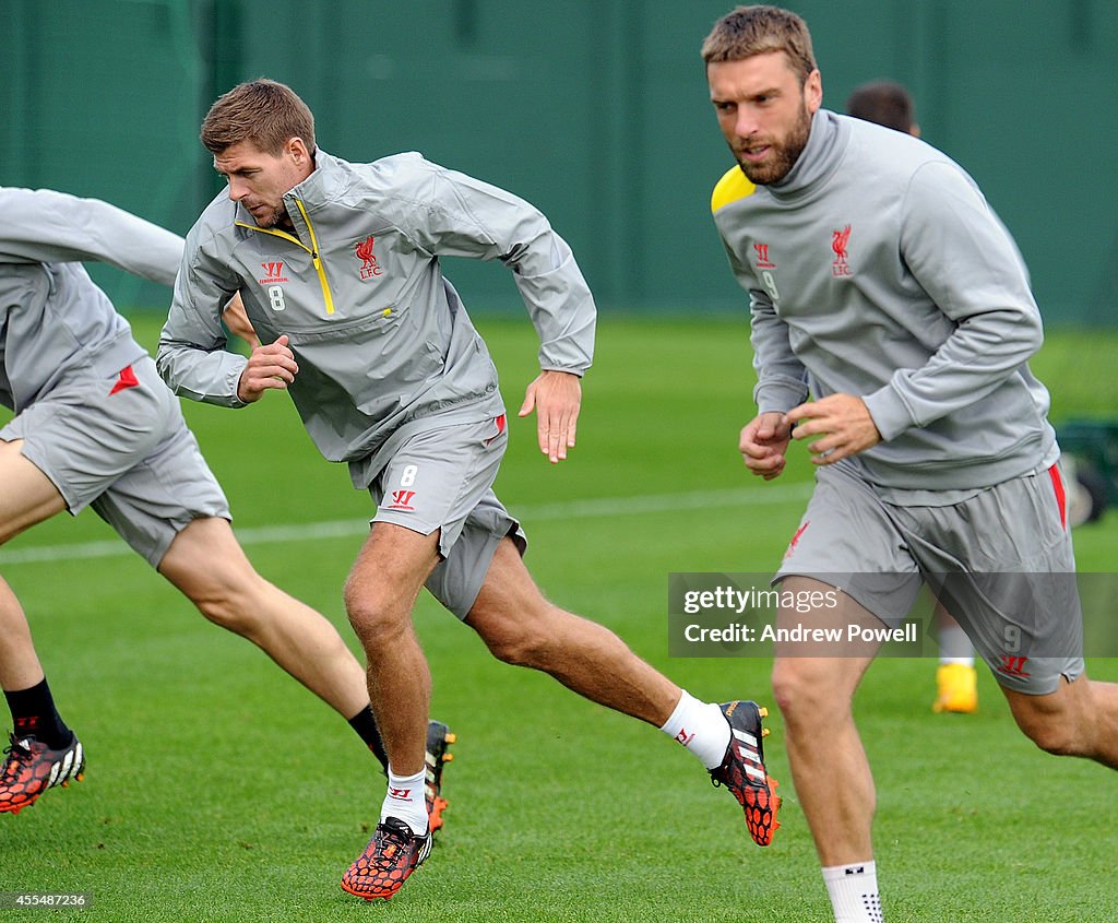 Liverpool Training and Press Conference