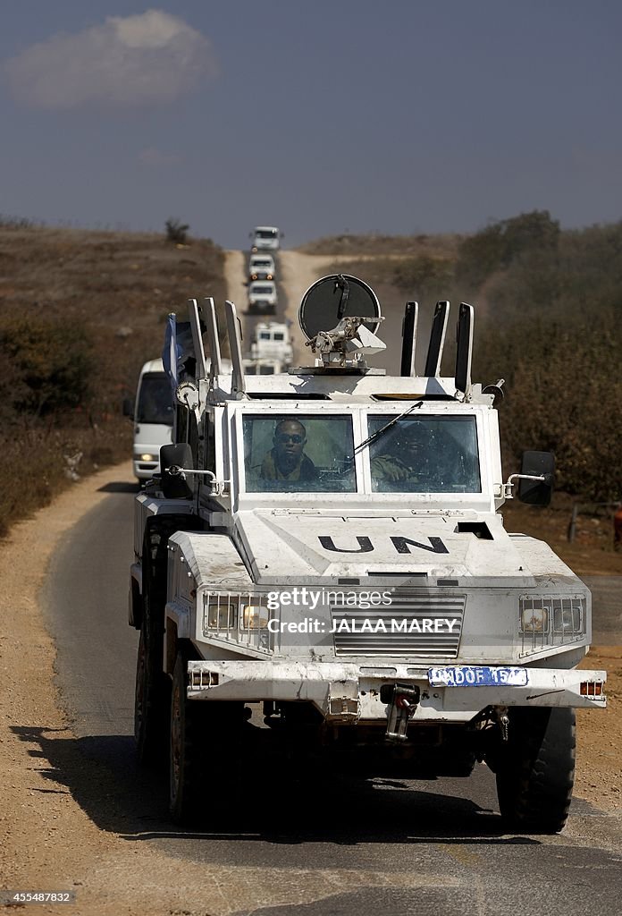 SYRIA-ISRAEL-UN-GOLAN-CONFLICT-DEPART