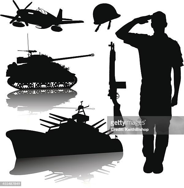 us-militär-world war 2 - gefreiter stock-grafiken, -clipart, -cartoons und -symbole