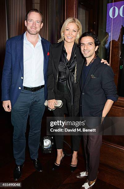 Rupert Adams, Nadja Swarovski and Business of Fashion founder and editor-in-chief Imran Amed attend The Business of Fashion celebrating the #BOF500,...