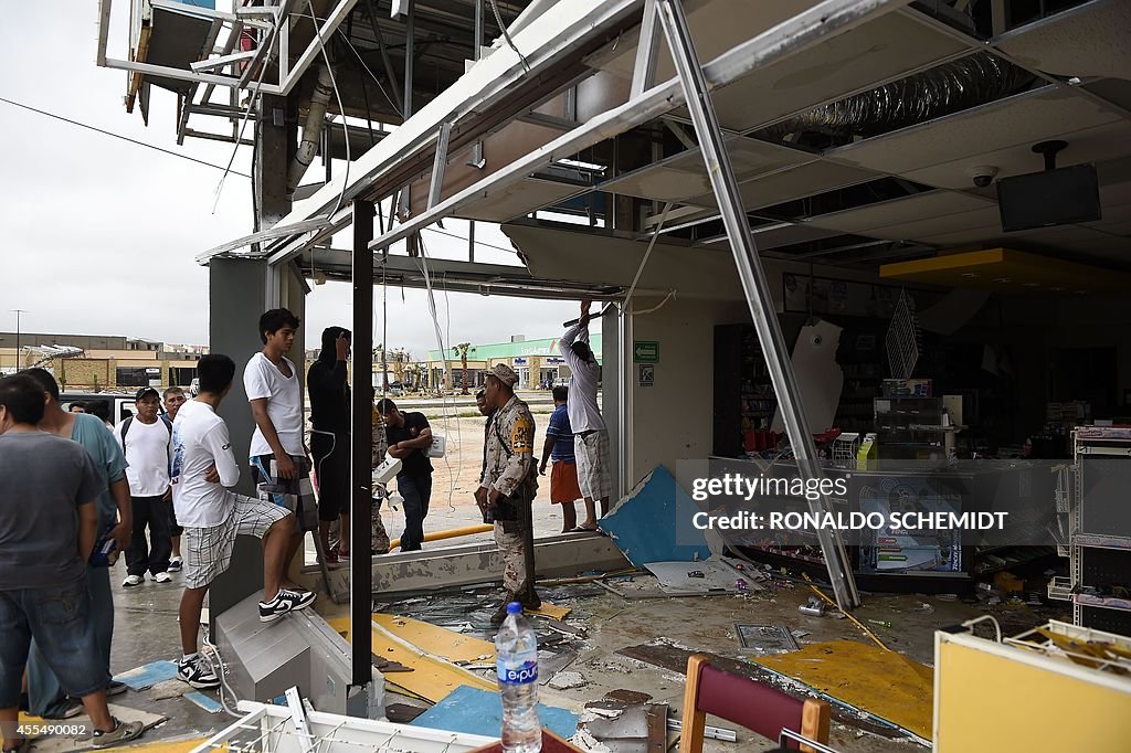 MEXICO-HURRICANE-ODILE