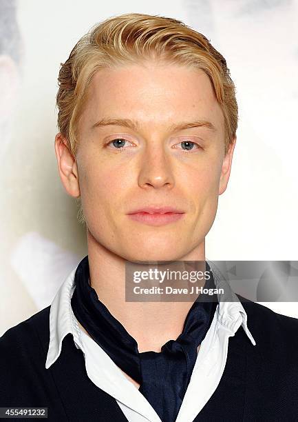 Freddie Fox attends a photocall for the film 'The Riot Club' at The BFI Southbank, London on September 15, 2014 in London, England.