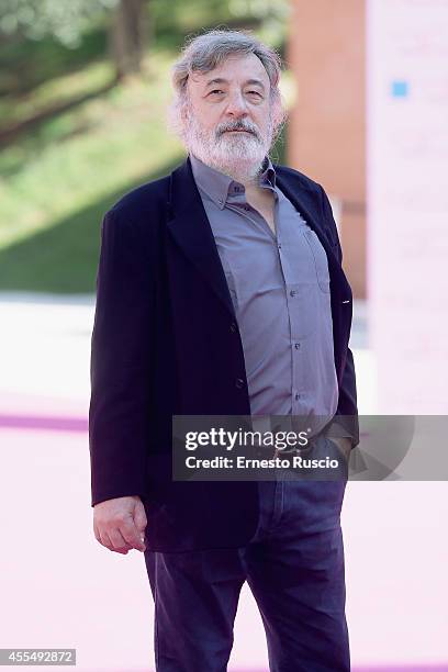 Director Gianni Amelio attends the "Piccolo e Grande Schermo" Convention as a part of Roma Fiction Fest 2014 at Auditorium Parco Della Musica on...