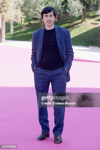 Actor Luigi Lo Cascio attends the "Piccolo e Grande Schermo" Convention as a part of Roma Fiction Fest 2014 at Auditorium Parco Della Musica on...