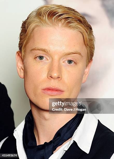 Freddie Fox attends a photocall for the film 'The Riot Club' at The BFI Southbank, London on September 15, 2014 in London, England.