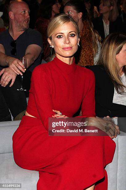 Laura Bailey attends the TOM FORD show during London Fashion Week Spring Summer 2015 on September 15, 2014 in London, England.