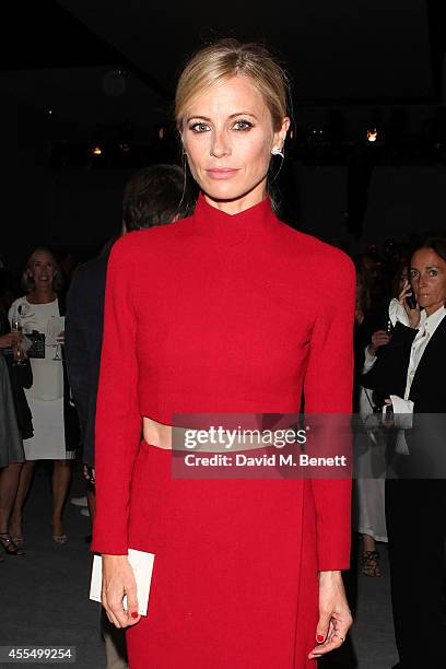 Laura Bailey attends the TOM FORD show during London Fashion Week Spring Summer 2015 on September 15, 2014 in London, England.