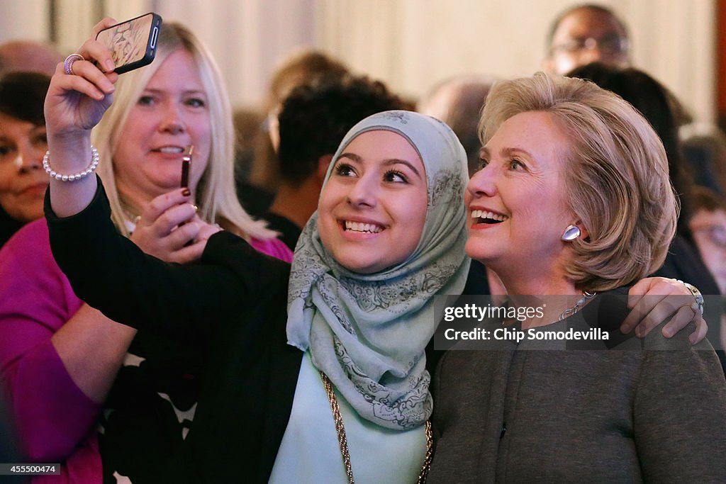 Supreme Court Associate Justice Antonin Scalia And Hillary Clinton Speak At Law Conference