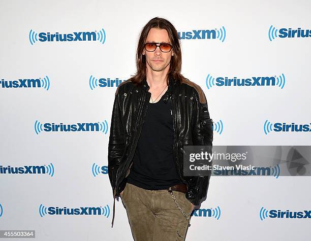 Musician Myles Kennedy visits SiriusXM Studios on September 15, 2014 in New York City.