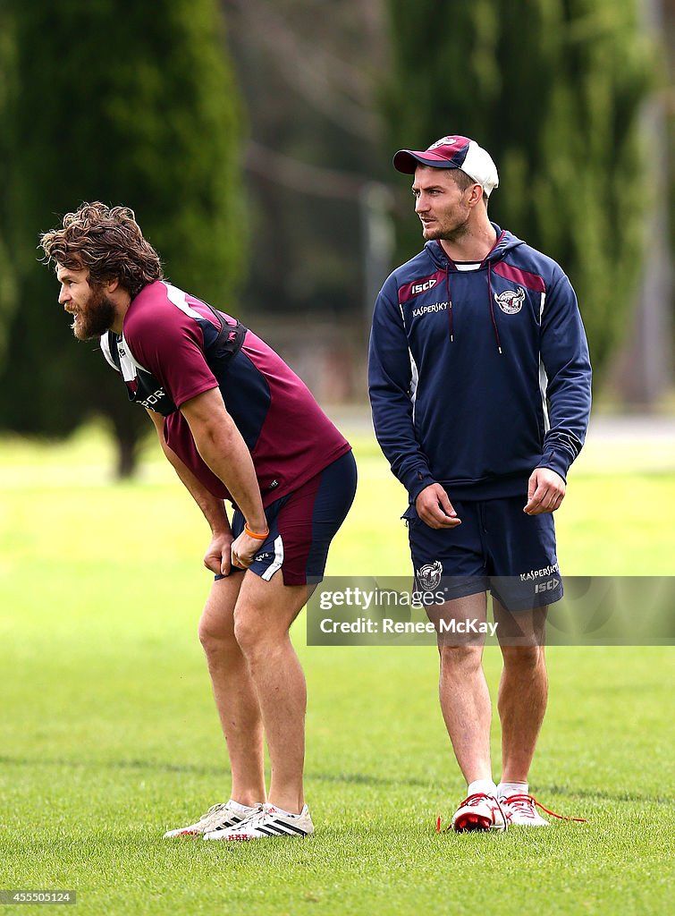 Manly Sea Eagles Training Session