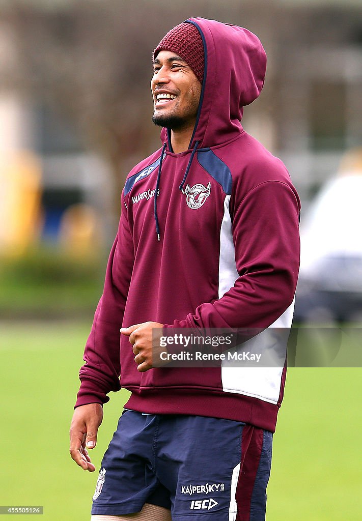 Manly Sea Eagles Training Session