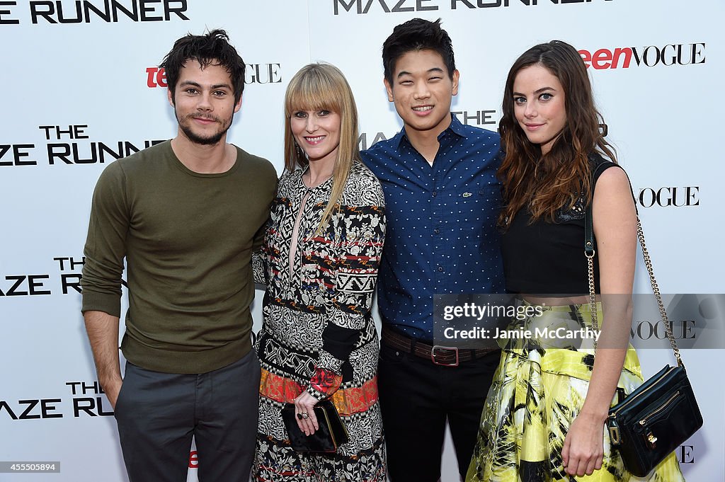 Twentieth Century Fox And Teen Vogue Host A Screening Of "The Maze Runner"