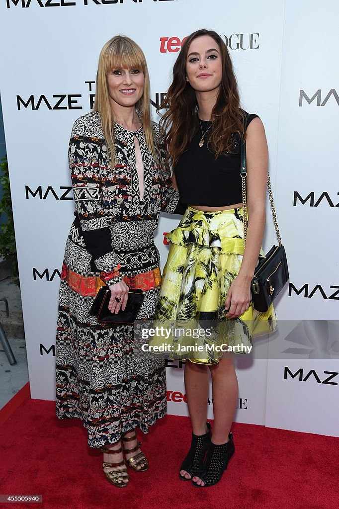 Twentieth Century Fox And Teen Vogue Host A Screening Of "The Maze Runner"