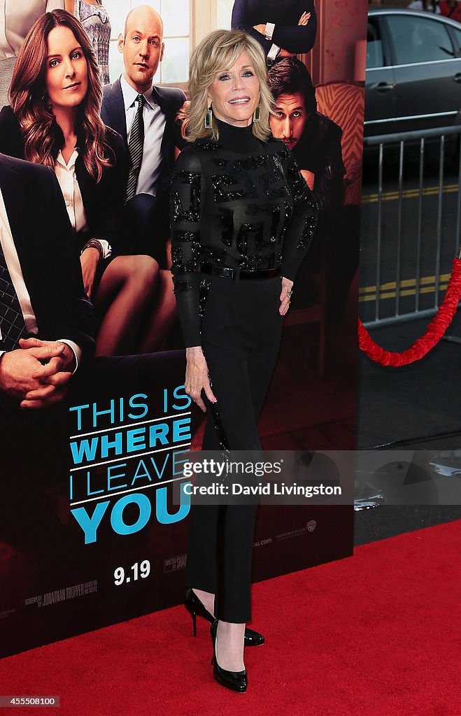 Premiere Of Warner Bros. Pictures' "This Is Where I Leave You" - Arrivals