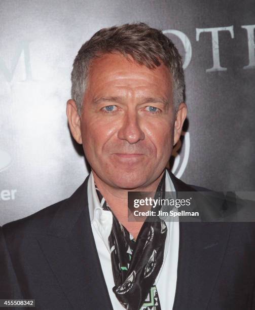 Actor Sean Pertwee attends the "Gotham" Series Premiere at The New York Public Library on September 15, 2014 in New York City.