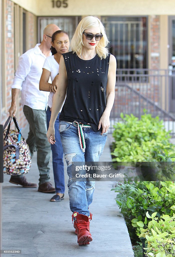 Celebrity Sightings In Los Angeles - September 15, 2014