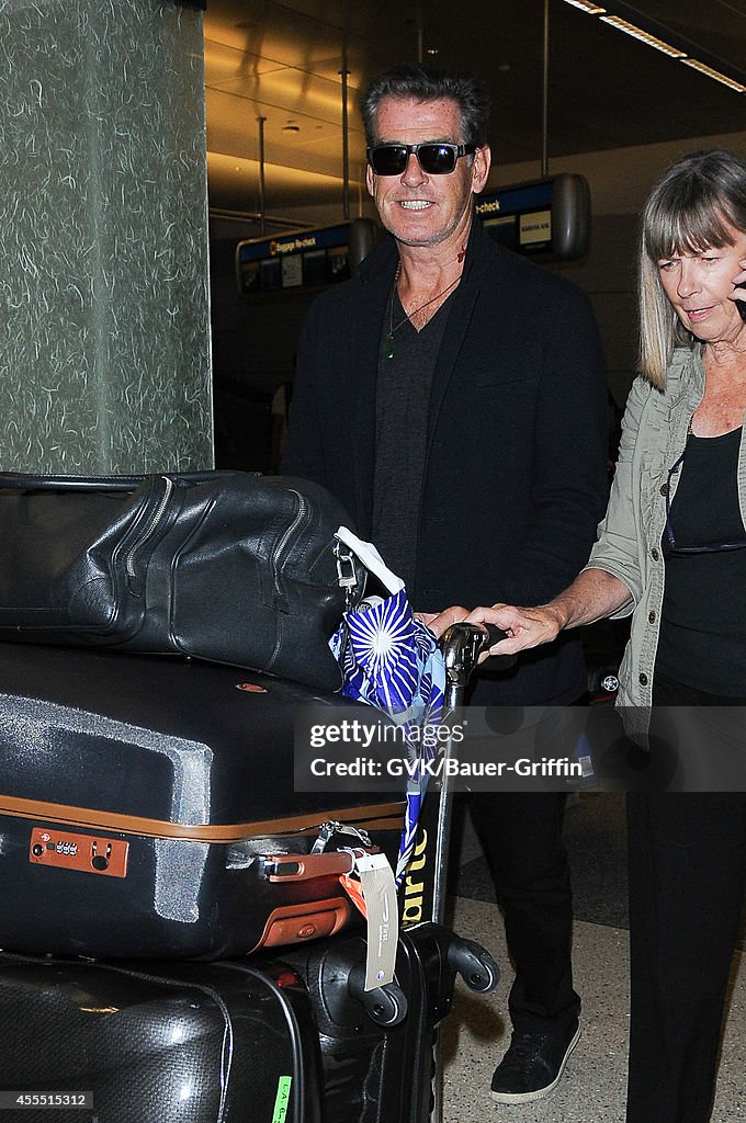 Celebrity Sightings In Los Angeles - September 15, 2014