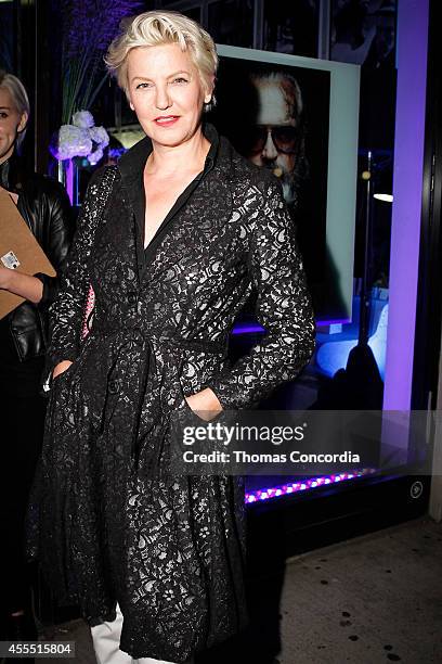 Mariana Verkerk attends Liebeskind Berlin NYC Vernissage Photography Berlin By Sven Marguart Store Party on September 15, 2014 in New York City.