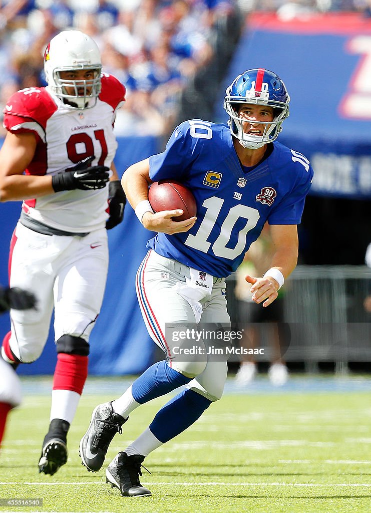 Arizona Cardinals v New York Giants