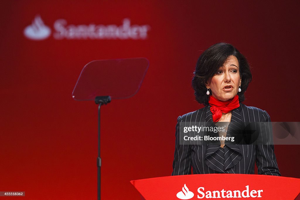 Ana Botin Attends First Banco Santander SA AGM Since Succeeding Her Father As Chairman