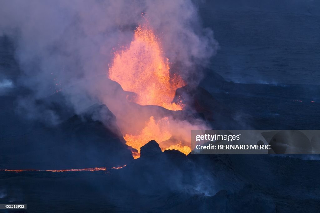 ICELAND-VOLCANO-BARDABUNGA