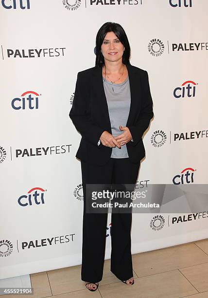 Actress Nancy McKeon attends the 2014 PaleyFest Fall TV preview of "The Facts Of Life" 35th anniversary reunion at The Paley Center for Media on...