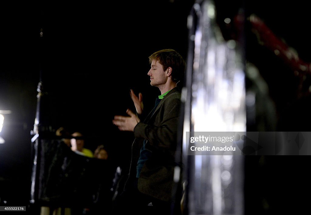 Backstage of 'Once in Odessa' musical in Russia