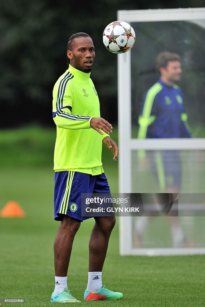 FBL-EUR-C1-CHELSEA-SCHALKE-TRAINING