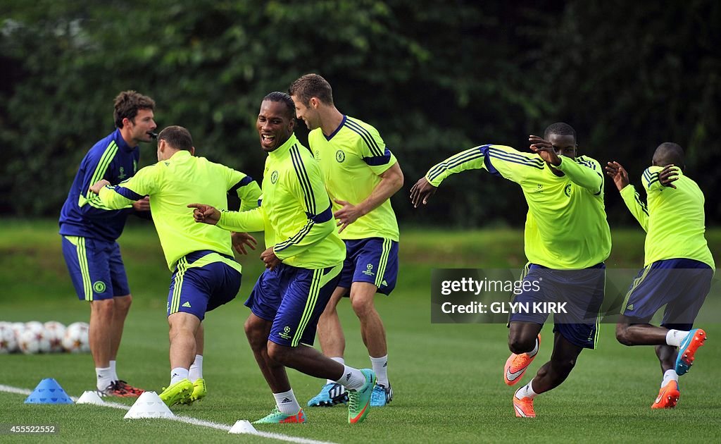 FBL-EUR-C1-CHELSEA-SCHALKE-TRAINING