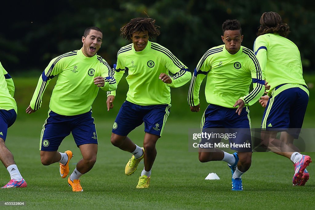 Chelsea Training & Press Conference