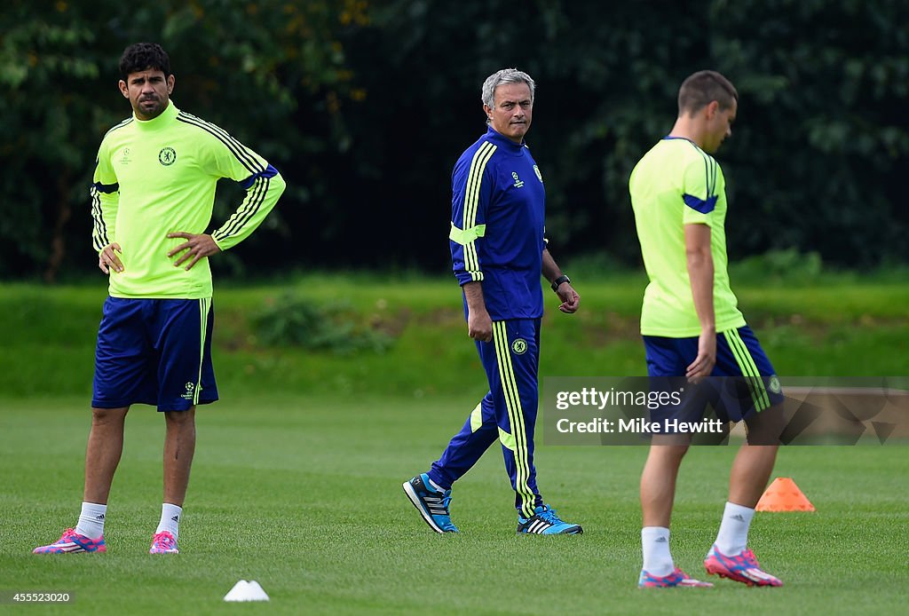 Chelsea Training & Press Conference