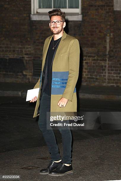 Henry Holland attends the Downing Street reception hosted by Samantha Cameron during London Fashion Week Spring Summer 2015 on September 15, 2014 in...